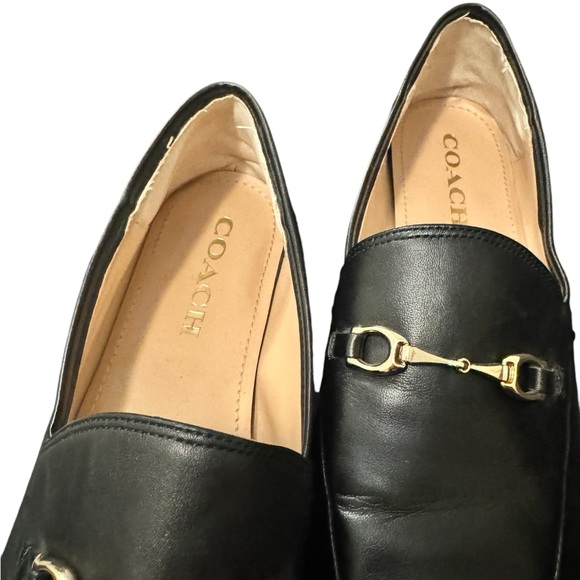 COACH HALEY LEATHER LOAFER - Picture 5 of 7